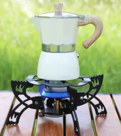 Tragbarer, faltbarer Gaskocher – Outdoor-Klauenbrenner