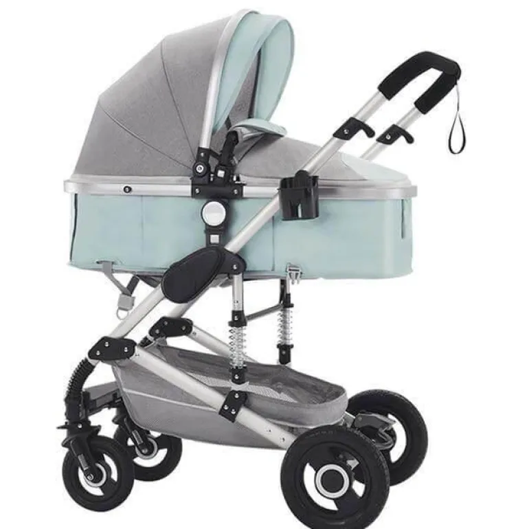 Tragbarer, faltbarer 3-in-1-Kinderwagen – Hochformat-Design mit zwei Richtungen