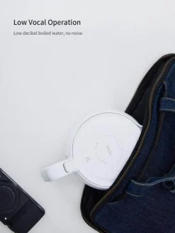 Tragbarer, faltbarer Wasserkocher – Reisekessel für heißes Wasser