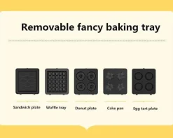 Tragbarer Frühstückszubereiter – Multifunktionales Küchengerät