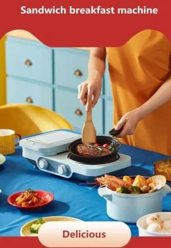 Tragbarer Frühstückszubereiter – Multifunktionales Küchengerät