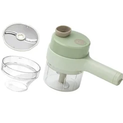 Tragbarer Gemüseschneider-Mixer - 2-in-1-Küchengerät