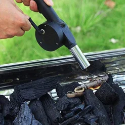 Tragbarer Grillgebläse - Easy Grill Fan Holzkohlestarter