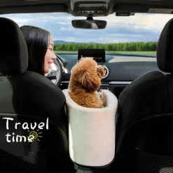 Tragbarer Haustierträger - Reisetasche mit gemütlichem Bett