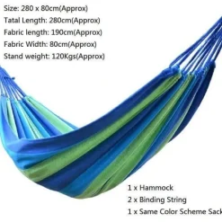 Tragbarer Hängesessel – Bequeme Entspannung im Freien
