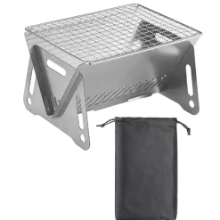 Tragbarer Holzkohlegrill – Faltbares Camping-Grillwerkzeug