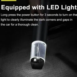 Tragbarer kabelloser Autostaubsauger – Hand-Autoreiniger