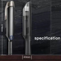 Tragbarer kabelloser Autostaubsauger – Wiederaufladbarer Autoreiniger