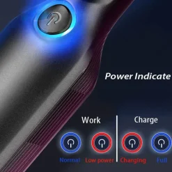 Tragbarer kabelloser Autostaubsauger – Wiederaufladbarer Autoreiniger