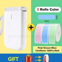 Tragbarer kabelloser Etikettendrucker – Schnelles Thermodruckgerät