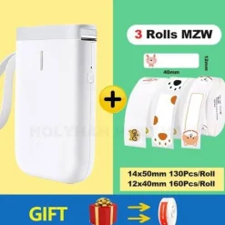 Tragbarer kabelloser Etikettendrucker – Schnelles Thermodruckgerät