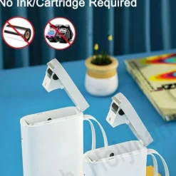 Tragbarer kabelloser Etikettendrucker – Schnelles Thermodruckgerät