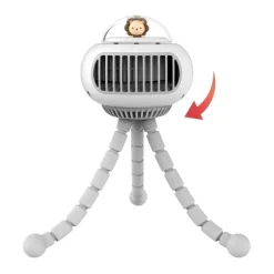 Tragbarer Kinderwagen-Ventilator – flexibles, süßes Design