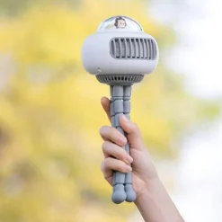 Tragbarer Kinderwagen-Ventilator – flexibles, süßes Design