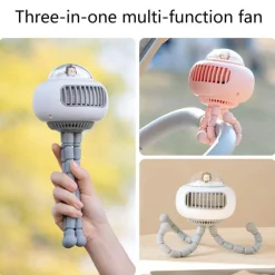 Tragbarer Kinderwagen-Ventilator – flexibles, süßes Design