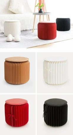 Tragbarer Klapphocker - Kreativer platzsparender Stuhl