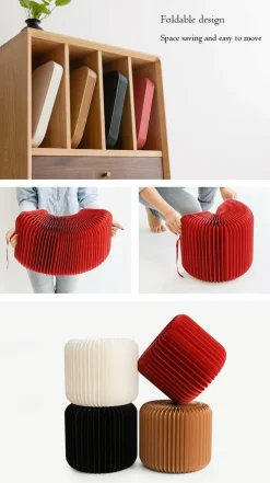 Tragbarer Klapphocker - Kreativer platzsparender Stuhl