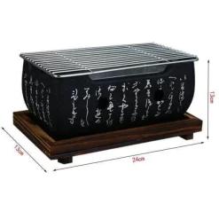 Tragbarer koreanischer BBQ-Grill – Grillofen für den Außenbereich