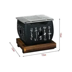 Tragbarer koreanischer BBQ-Grill – Grillofen für den Außenbereich