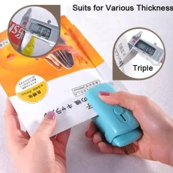 Tragbarer Lebensmittel-Vakuumierer – Mini-Cutter zur Aufbewahrung