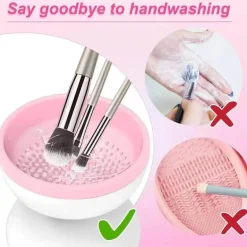 Tragbarer Make-up-Pinselreiniger – Einfacher und effizienter Pinselreiniger