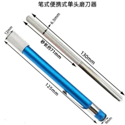 Tragbarer Messerschärfer – Werkzeug zum Schärfen von Küchen- und Angelklingen