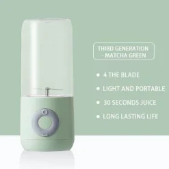 Tragbarer Mini-Entsafter – Smoothie-Mixer für unterwegs