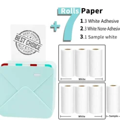 Tragbarer Mini-Fotodrucker – Sofortiger Schnelldruck