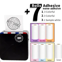 Tragbarer Mini-Fotodrucker – Sofortiger Schnelldruck