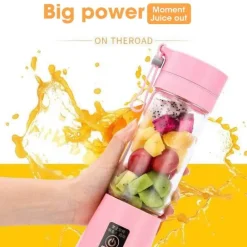 Tragbarer Mini-Fruchtsaftpresse – Kompakter Mixer für Smoothies und Säfte