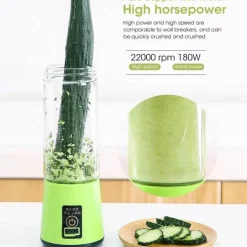 Tragbarer Mini-Fruchtsaftpresse – Kompakter Mixer für Smoothies und Säfte