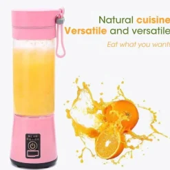 Tragbarer Mini-Fruchtsaftpresse – Kompakter Mixer für Smoothies und Säfte