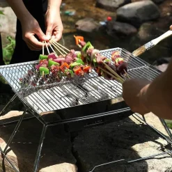 Tragbarer Minigrill – Faltbarer Reisegrill