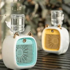 Tragbarer Mini-Luftkühler – Kompakter Luftbefeuchter für Zuhause und unterwegs