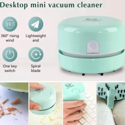 Tragbarer Mini-Tischstaubsauger