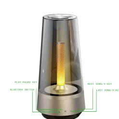 Tragbarer Nachtlichtlautsprecher - Stimmungslampe
