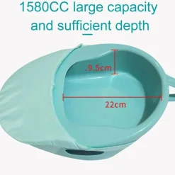 Tragbarer Nachtstuhl – leicht zu reinigende Toilettenhilfe für Senioren