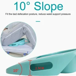 Tragbarer Nachtstuhl – leicht zu reinigende Toilettenhilfe für Senioren