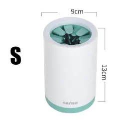 Tragbarer Pfotenreiniger für Haustiere – einfacher Fußreiniger für Hunde und Katzen