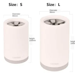 Tragbarer Pfotenreiniger für Haustiere – einfacher Fußreiniger für Hunde und Katzen