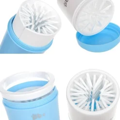 Tragbarer Pfotenreiniger für Haustiere – einfacher Fußreiniger für Hunde und Katzen