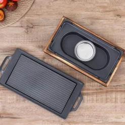 Tragbarer rauchfreier BBQ-Grill – Antihaft-Grill im japanischen Stil