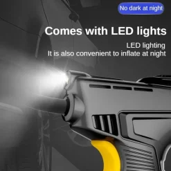 Tragbarer Reifenfüller – Digitale Luftpumpe für Autos