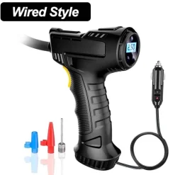 Tragbarer Reifenfüller – Digitale Luftpumpe für Autos