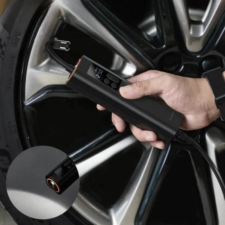 Tragbarer Reifenfüller – Luftpumpe für Auto und Fahrrad
