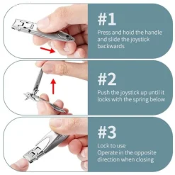 Tragbarer, schlanker Nagelknipser – Kompakter Trimmer für die einfache Anwendung