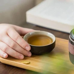 Tragbarer Teebecher aus Keramik – Chinesischer Kung-Fu-Reisebecher