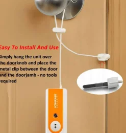 Tragbarer Türalarm - Sicherheitswarnsystem