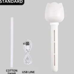 Tragbarer USB-Luftbefeuchter - Mini-Rosen-Aroma-Diffusor