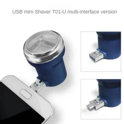 Tragbarer USB-Reiserasierer – Kompakter Elektrorasierer